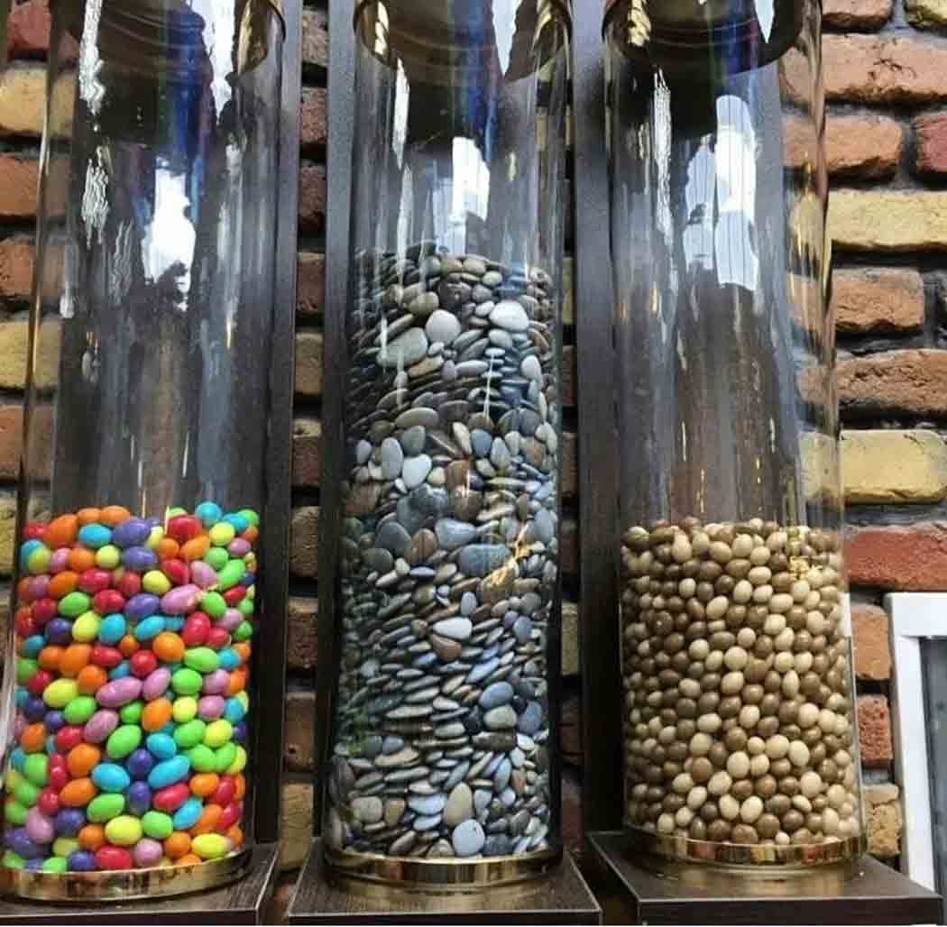سیلو قهوه شیشه ای 5 کیلویی {استوانه ای} — تصویر ۸