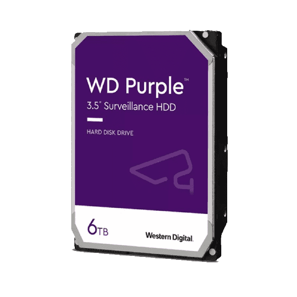 هارددیسک اینترنال وسترن دیجیتال مدل WD 6TB PURPLE