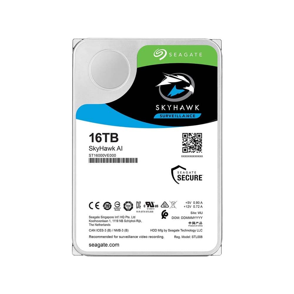 هارد اینترنال 16ترابایت سیگیت مدل SKYHAWK ST16000VE002 — تصویر ۲