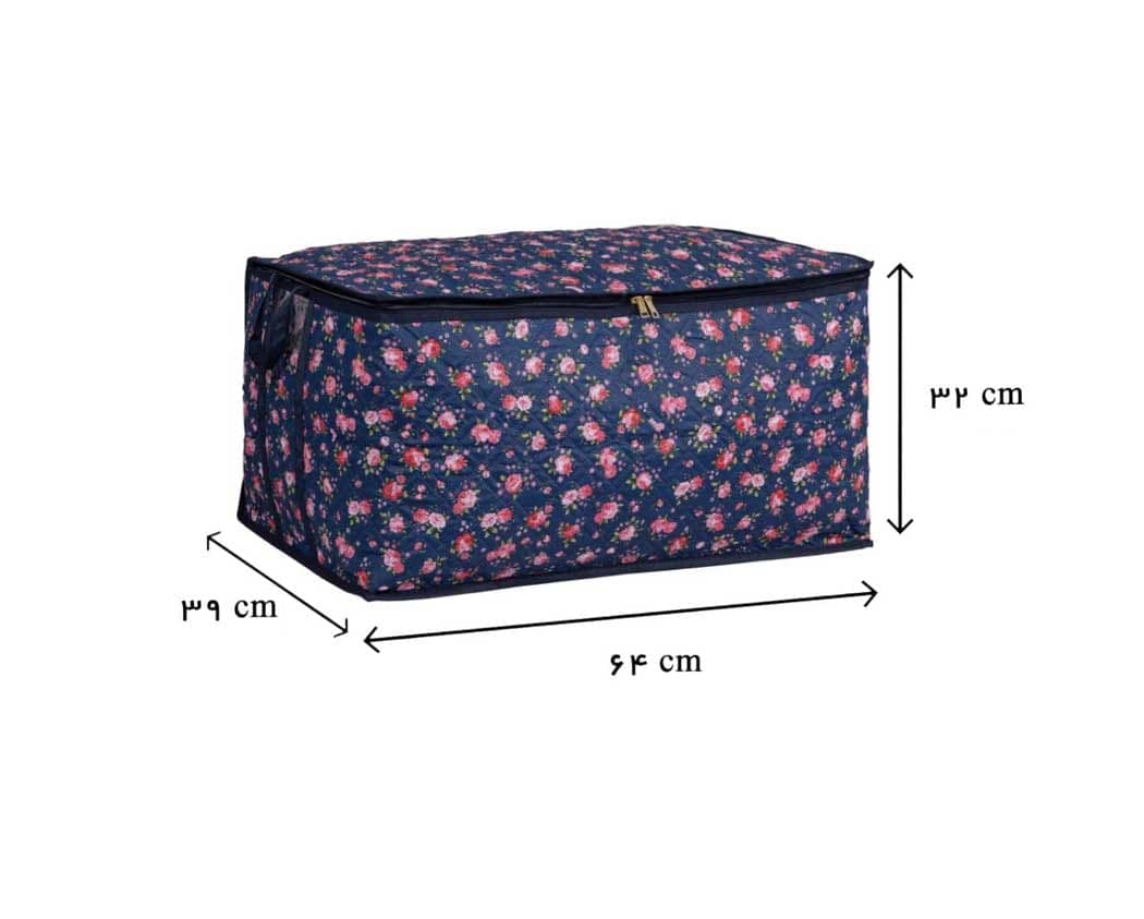 باکس پارچه ای لباس سایز 2 ترگال {بدون اسکلت} Hometex