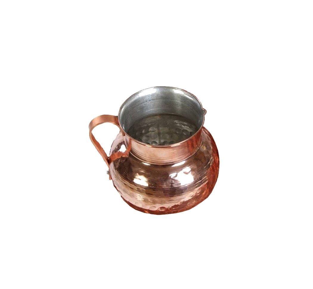 پارچ مسی طرح چکش کاری 2 لیتری — تصویر ۲