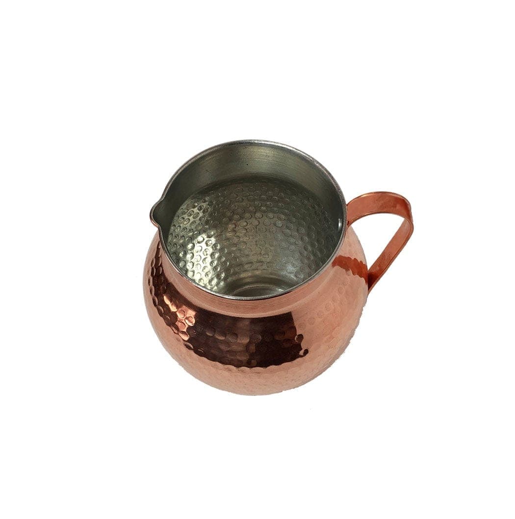 پارچ مسی طرح چکش کاری 2 لیتری — تصویر ۴