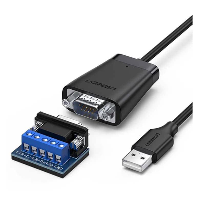 کابل مبدل USB به RS422 / RS485 یوگرین 9 پین مدل CM253-80434 با طول 0.5 متر