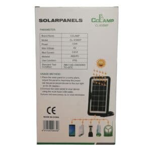 پنل خورشیدی سی سی لمپ مدل CL-638WP — تصویر ۶