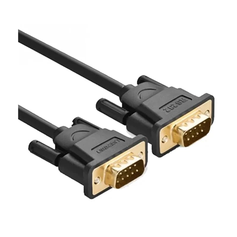 کابل DB9 RS-232 Male به DB9 RS-232 Male یوگرین مدل DB101-20153 طول 1.5 متر