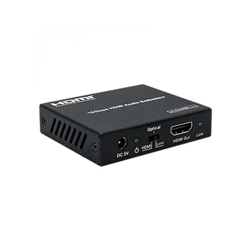 مبدل ادغام کننده صدا و تصویر HDMI 2.0b پشتیبانی از HDCP2.2 فرانت مدل FN-A210