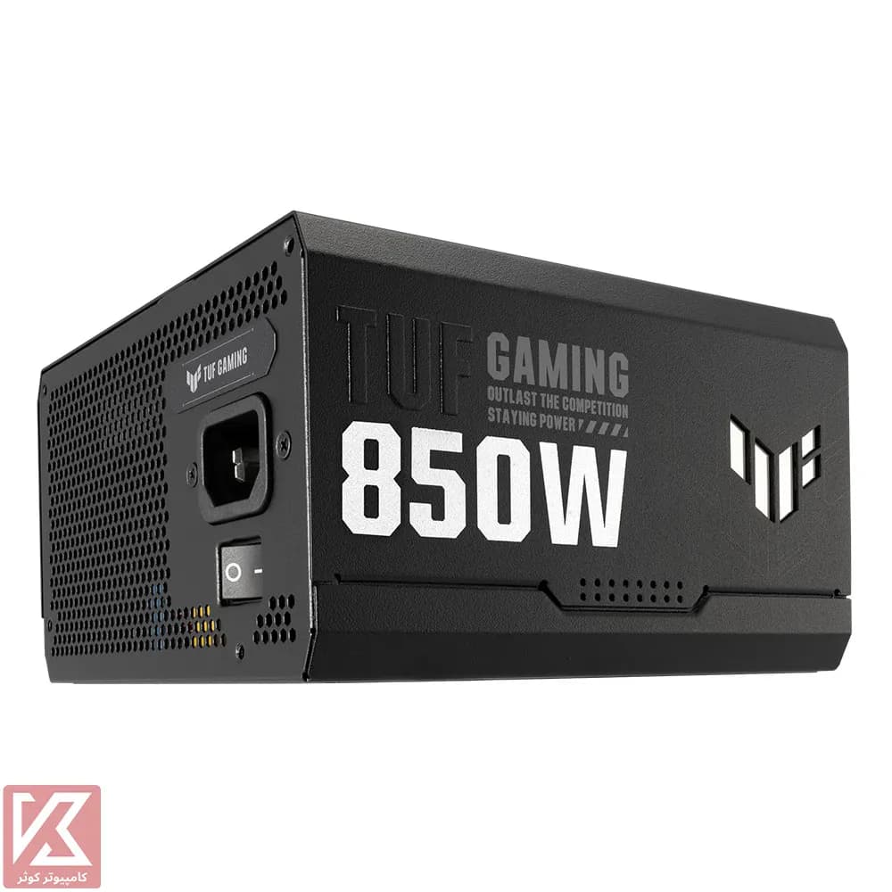 پاور ایسوس 850 وات فول ماژولار مدل TUF Gaming 850W Gold — تصویر ۴