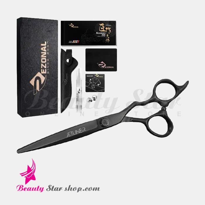 قیچی کات و کوتاهی مو جت لاینر رزونال مشکی مات مدل ELEGANT سایز 5.5 اینچ — تصویر ۲