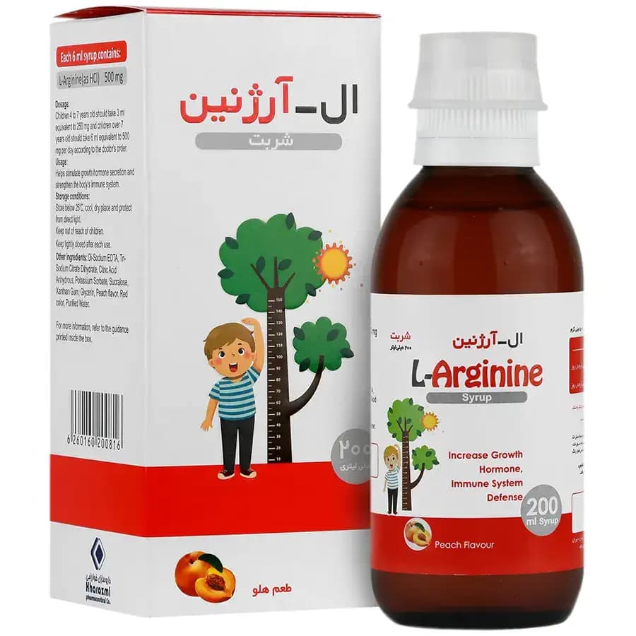 شربت ال آرژنین خوارزمی/ARGININE KHARAZMI