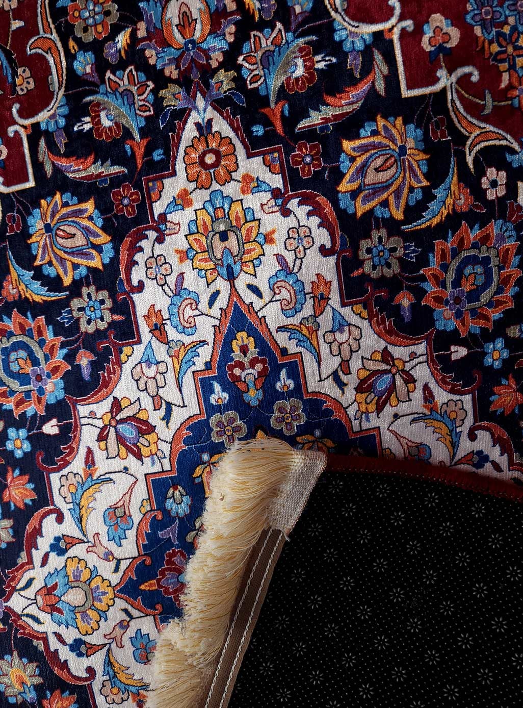 فرشینه طرح فرش کاشان کد 4051 — تصویر ۷