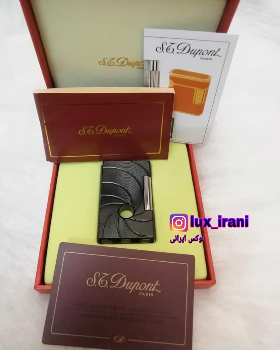 فندک دپونت ۰۰۷ مشکی، های کپی — تصویر ۲