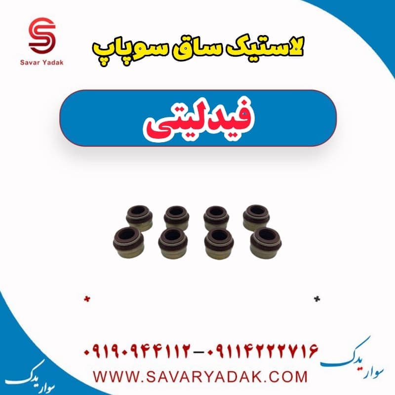 لاستیک ساق سوپاپ فیدلیتی