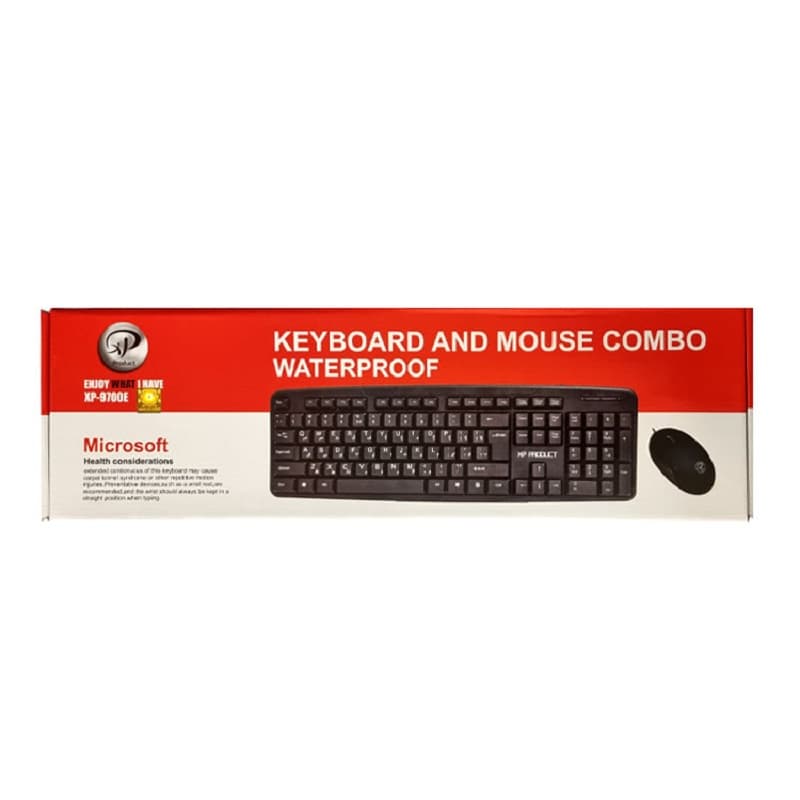 کیبورد و ماوس با سیم 9700 ایکس پی XP — تصویر ۲