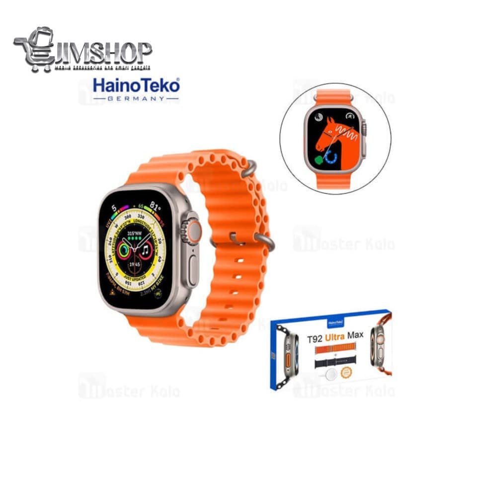 ساعت هوشمند مدل HainoTeko T92 UltraMax — تصویر ۲