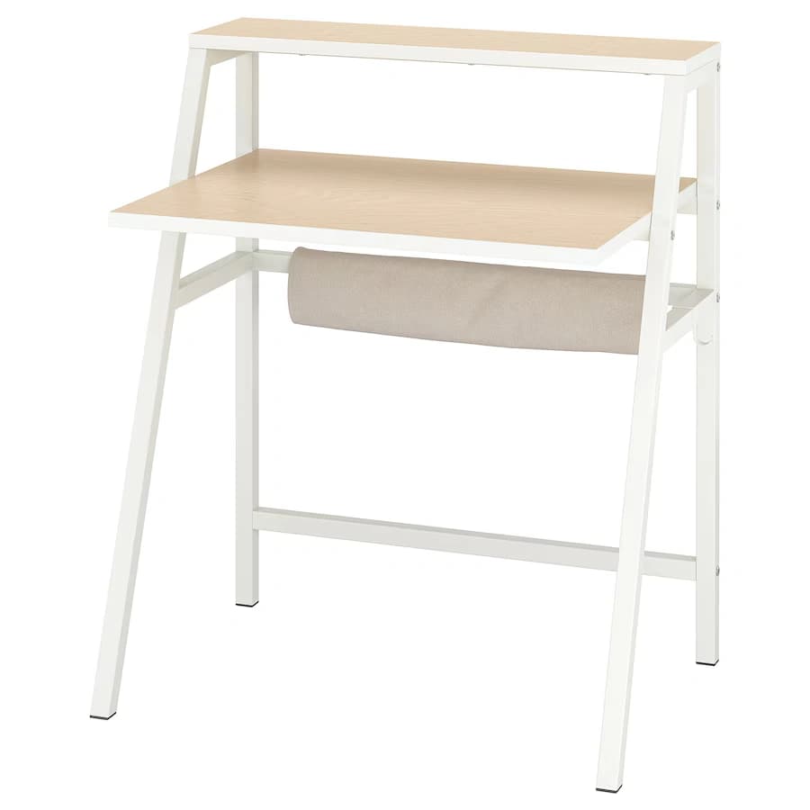 میز سفید ایکیا سایز 80×60 مدل MITTPLAN