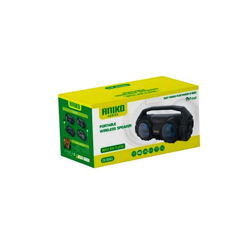 اسپیکر بلوتوثی انیکو CH8860 دسته دار — تصویر ۳