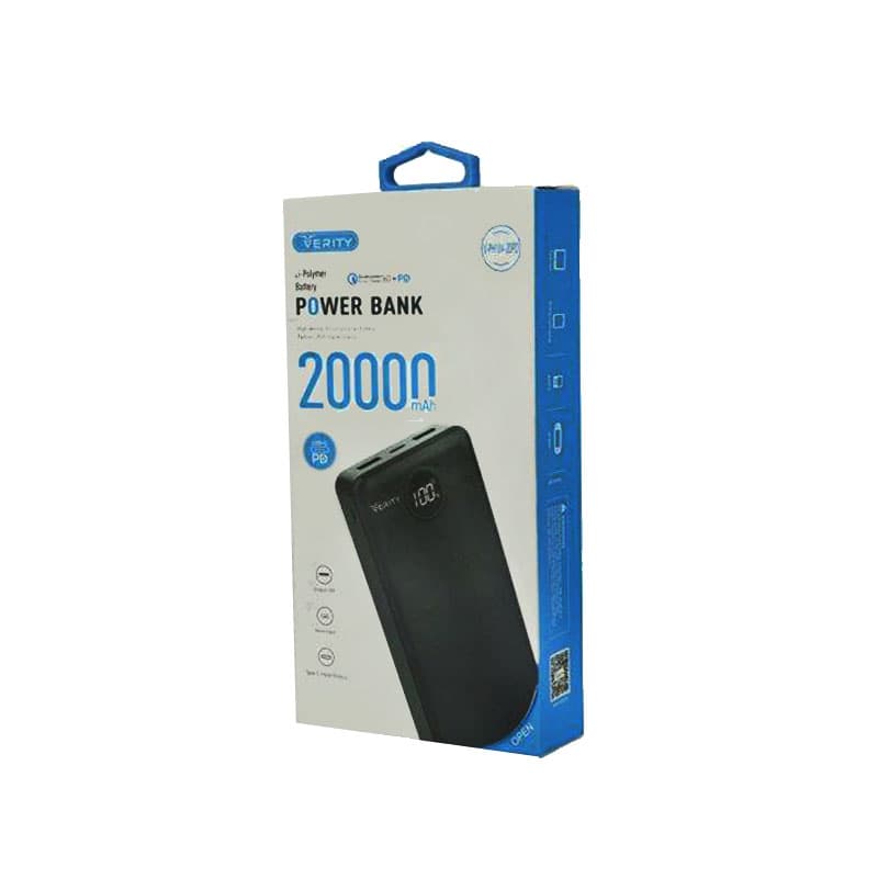 پاوربانک ph134 pd وریتی (Verity) 20000 میلی آمپر — تصویر ۴