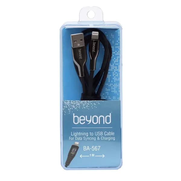 کابل آیفون BA 567 روکش طرح دار بیاند (beyond)