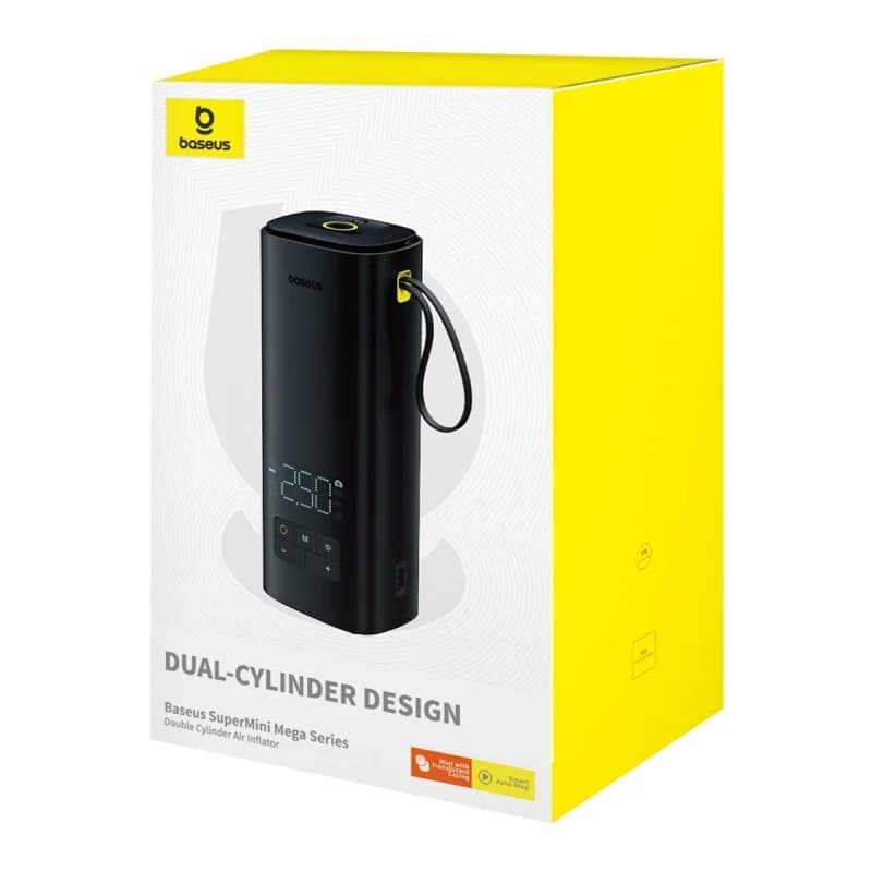 پمپ باد باسئوس مدل Baseus SuperMini Mega BS-CG024 — تصویر ۲