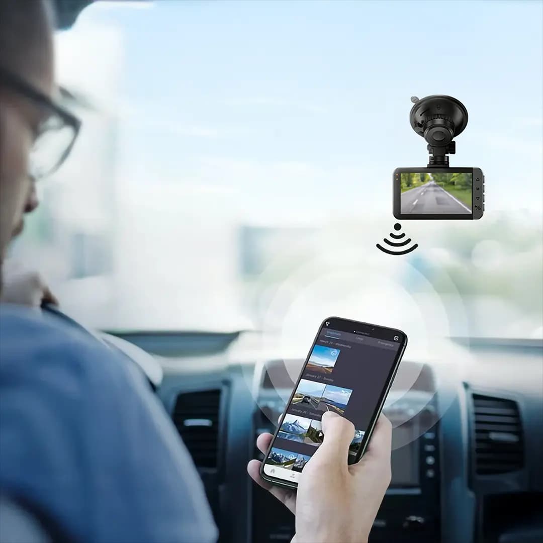 دوربین ثبت وقایع گرین لاین مدل Green Lion Dash Cam Pro GNDACAM14PBK — تصویر ۵