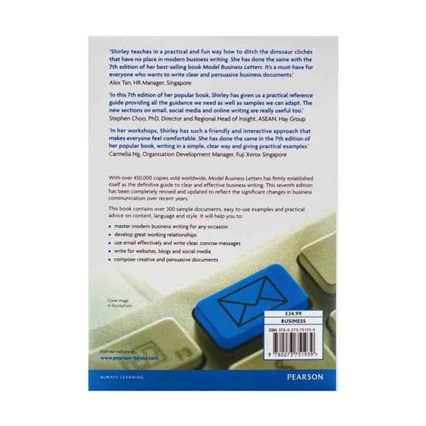 Model Business Letters Emails and Other Business Documents Seventh Edition مدل بیزینس لترز ایمیلز اند آدر بیزینس داکیومنتس ویرایش هفتم رنگی — تصویر ۲