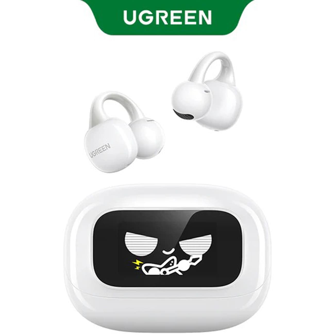 هندزفری بلوتوثی یوگرین UGREEN مدل WS208 کلیپسی با شارژدهی 30 ساعت — تصویر ۲