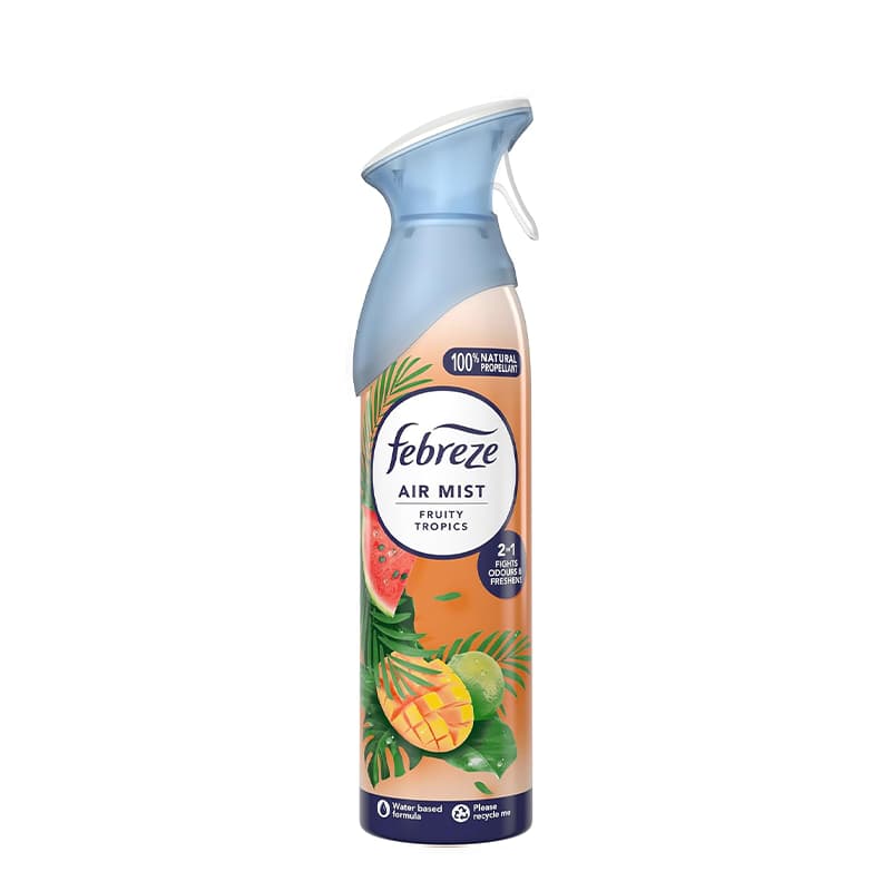 اسپری خوشبوکننده هوا فبرز مدل Fruity Tropics حجم 185 میلی‌لیتر