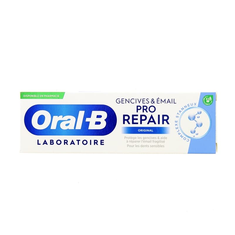 خمیر دندان اورال بی مدل Pro Repair حجم 75 میلی‌لیتر