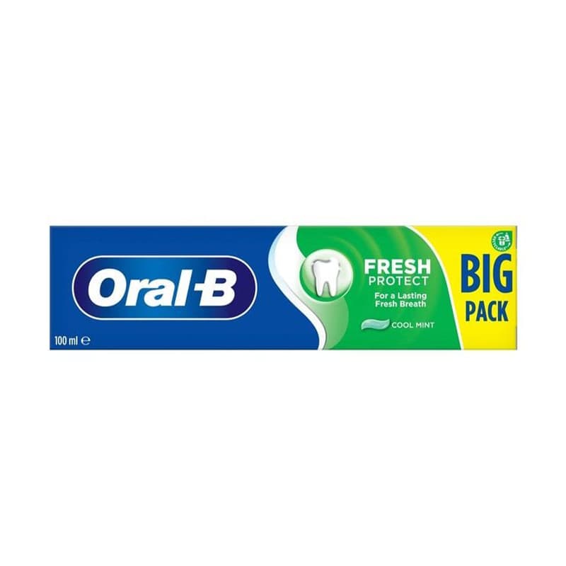 خمیر دندان اورال بی مدل Fresh Protect حجم 100 میلی‌لیتر