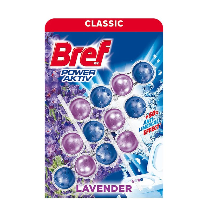 خوشبوکننده توالت فرنگی برف مدل Lavender بسته 12 عددی
