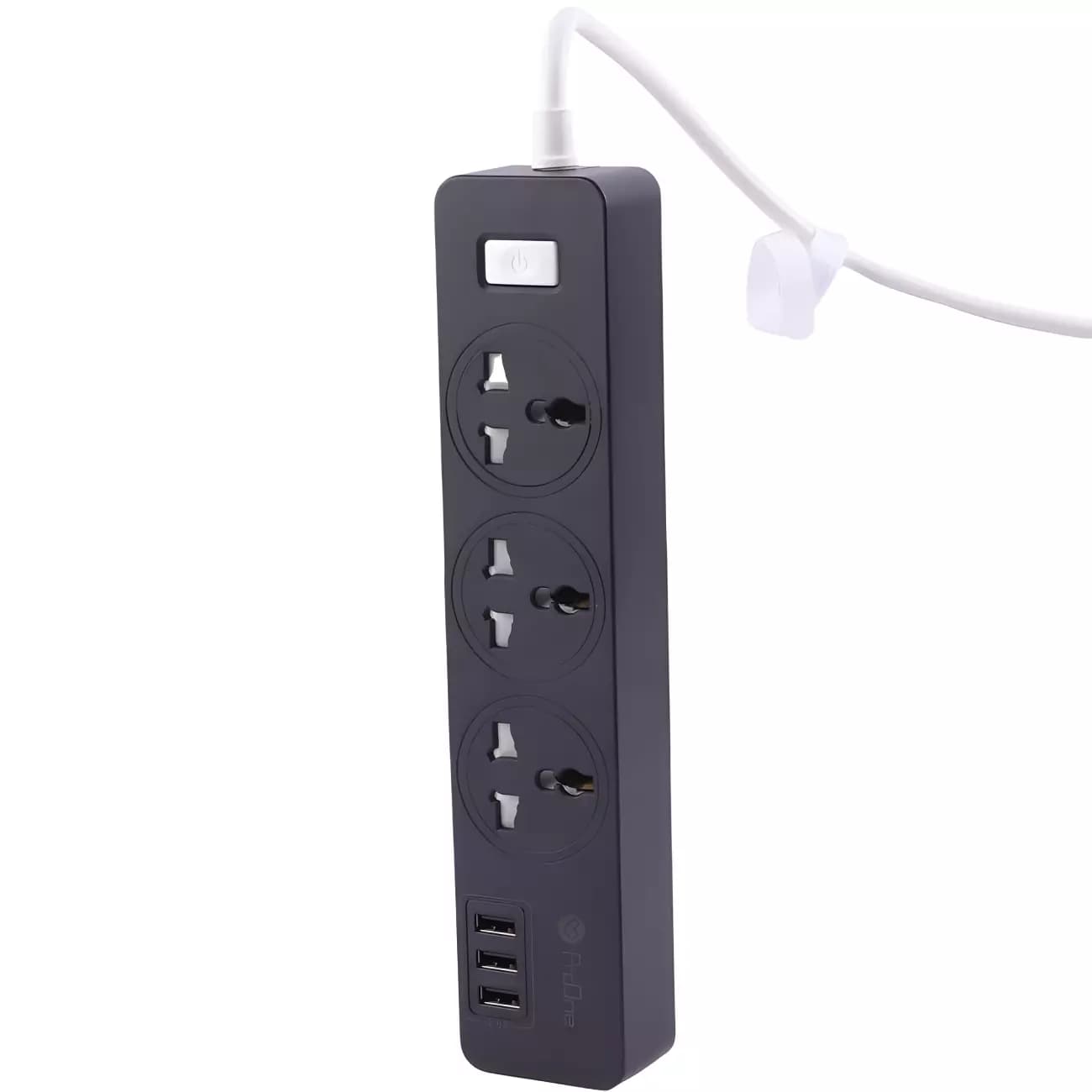 چند راهی برق ارت دار سه سوکت و سه یو اس بی پرووان PPS615U