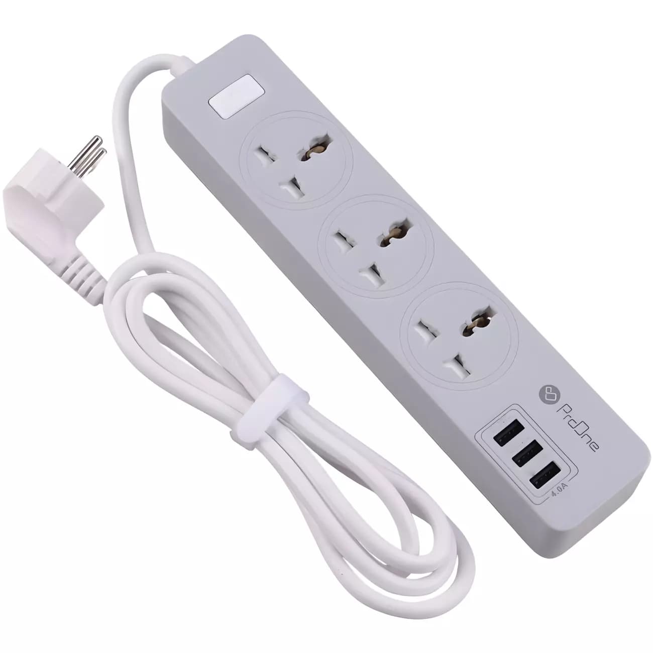 چند راهی برق ارت دار سه سوکت و سه یو اس بی پرووان PPS615U — تصویر ۳