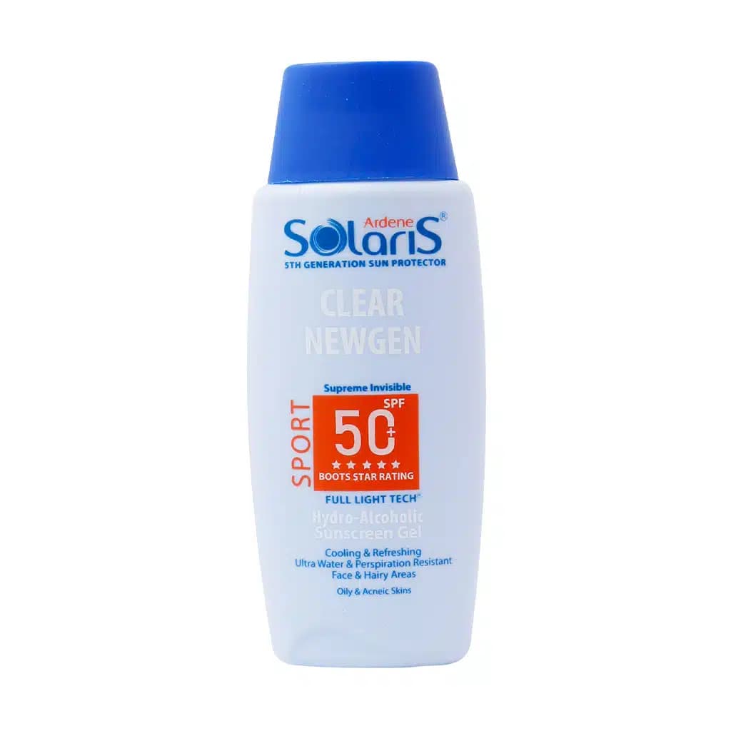 ژل ضد آفتاب SPF50 اسپرت کلیر نیوژن آردن سولاریس — تصویر ۲