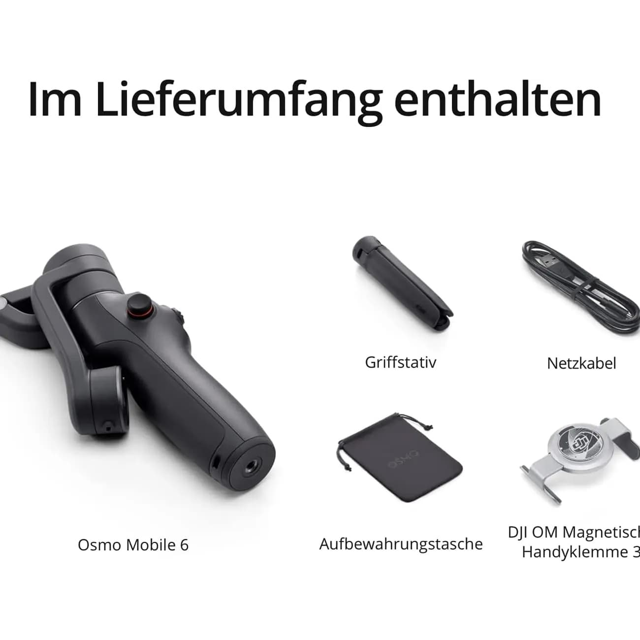 گیمبال سه محوره دی جی آی DJI مدل Osmo Mobile 6 ردیابی خودکار چهره — تصویر ۸