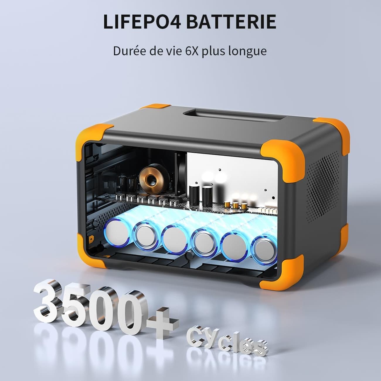 پاور استیشن 600 وات پکرون Pecron مدل E300 LFP — تصویر ۳