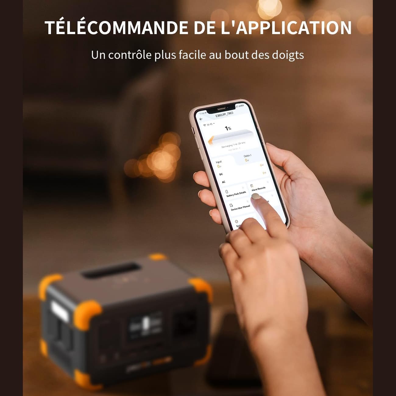 پاور استیشن 600 وات پکرون Pecron مدل E300 LFP — تصویر ۶