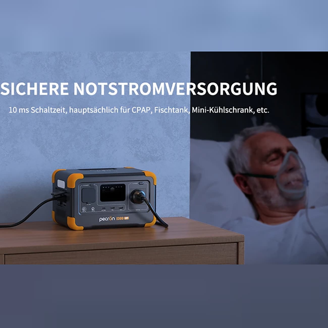 پاور استیشن 600 وات پکرون Pecron مدل E300 LFP — تصویر ۵