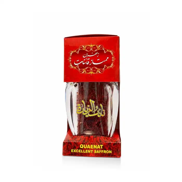 زعفران سوپر نگین صادراتی نیم مثقال (شیشه) کریستالی