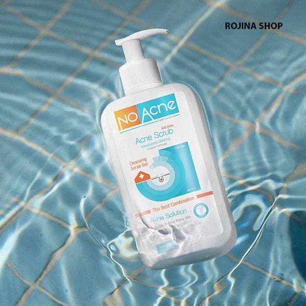 ژل اسکراب لایه بردار پوست چرب و جوش دار نوآکنه — تصویر ۵