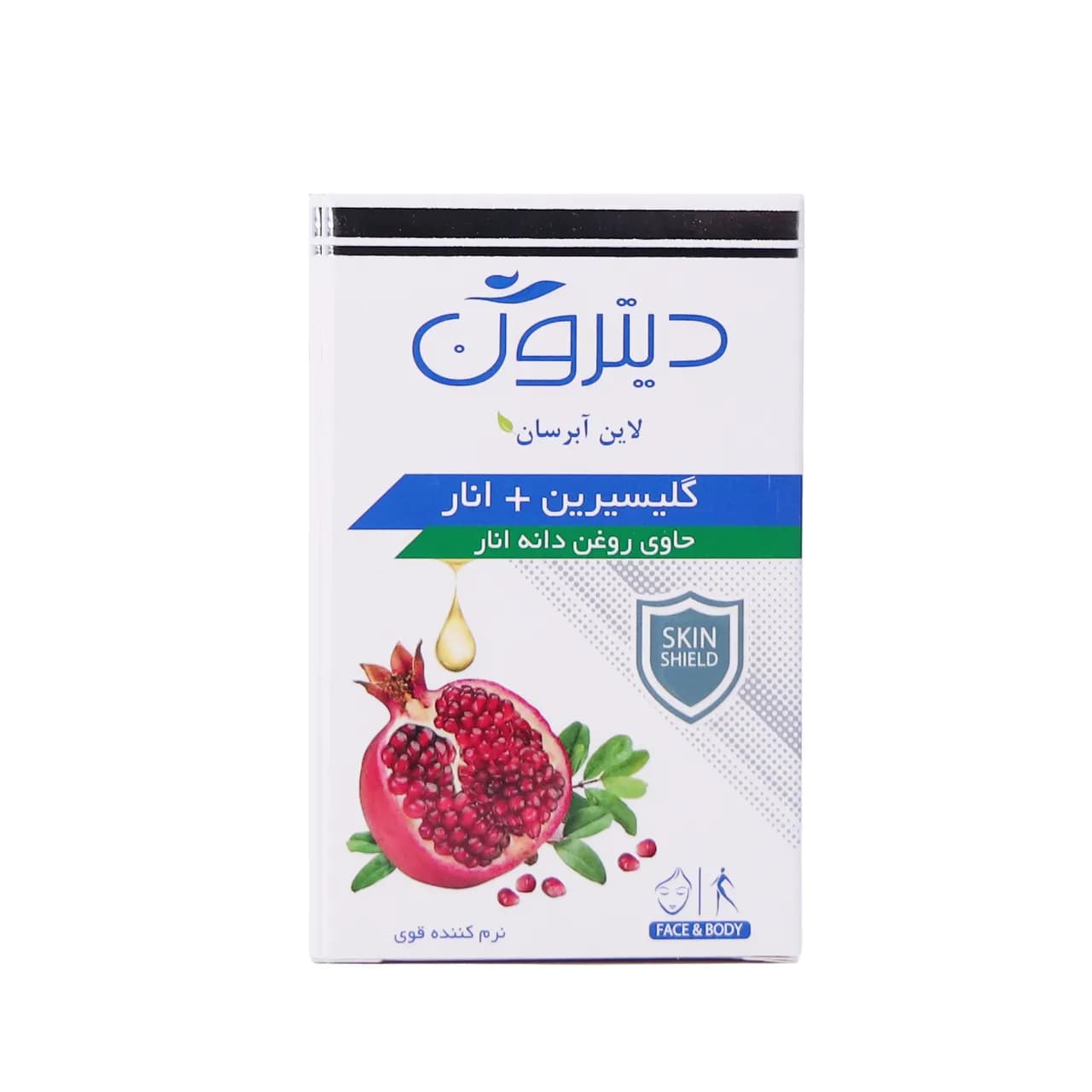 صابون گلیسیرنه انار دیترون 110 گرم