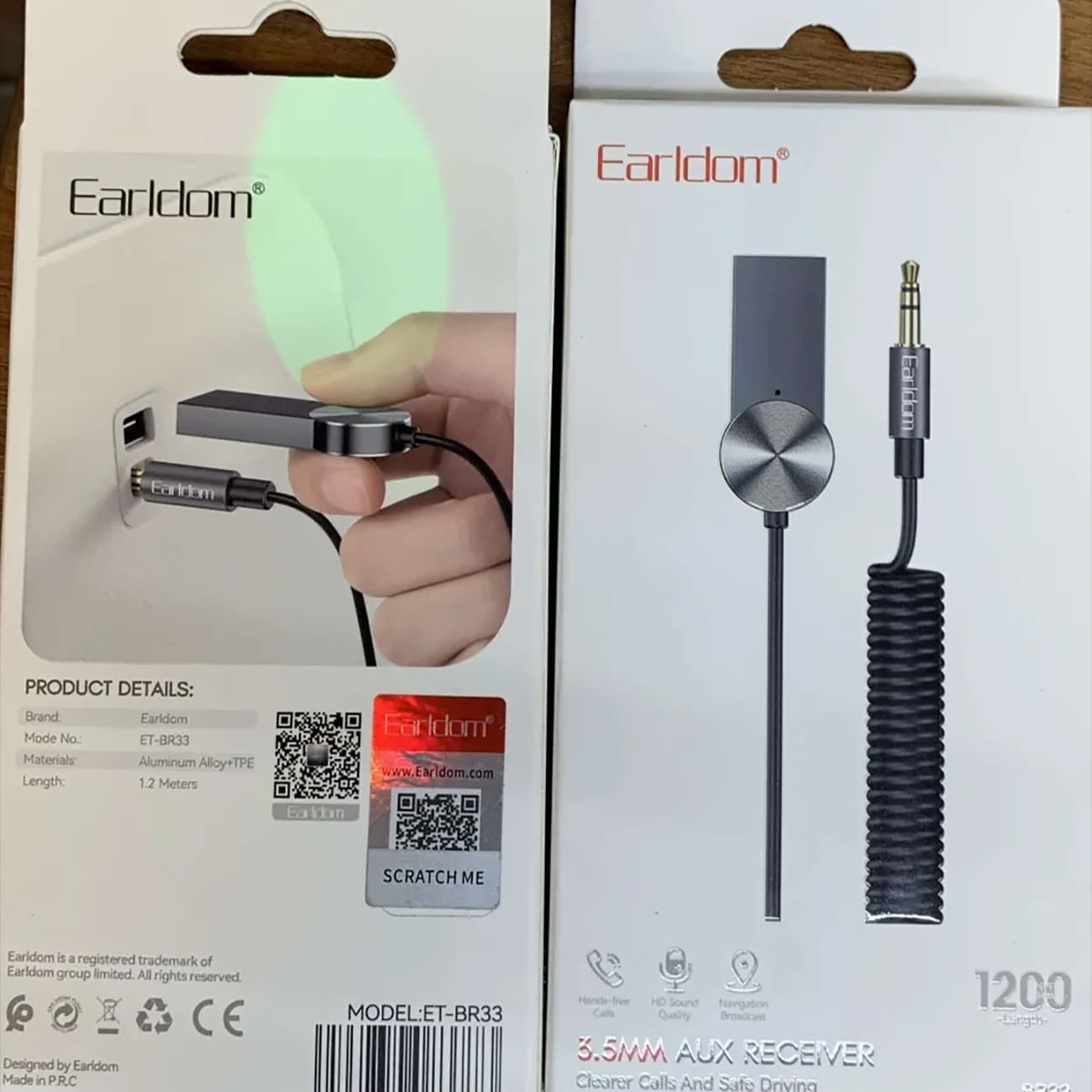 گیرنده صوتی بلوتوثی ارلدام Earldom مدل ET-BR33 — تصویر ۴
