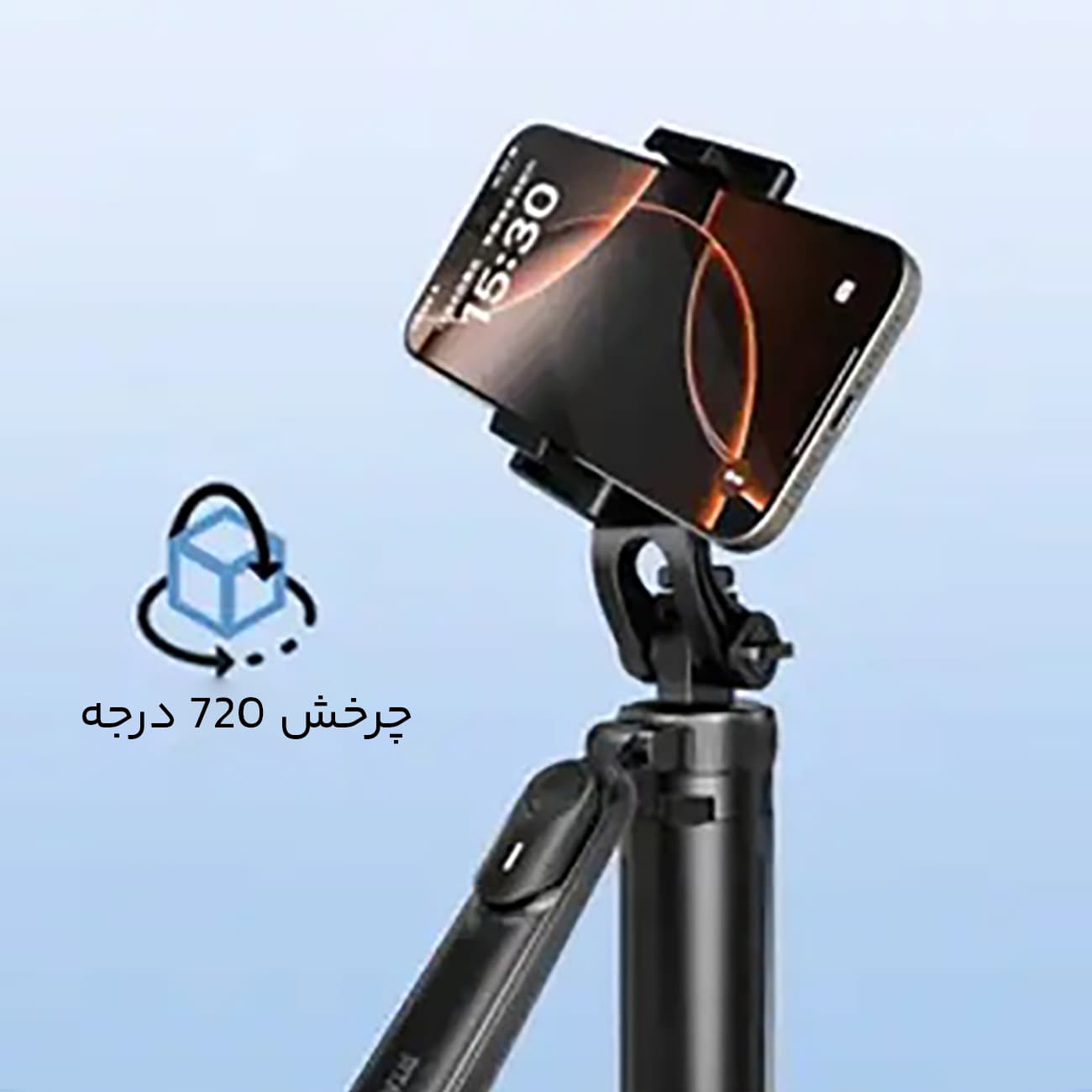 مونوپاد و پایه موبایل شاتردار آرتاکو Rtako مدل M17 Pro — تصویر ۶