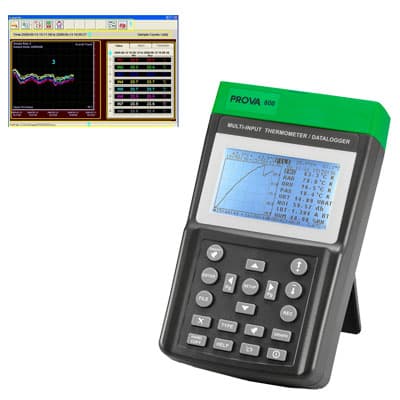 دیتالاگر 8 کاناله دما TES مدل PROVA 800