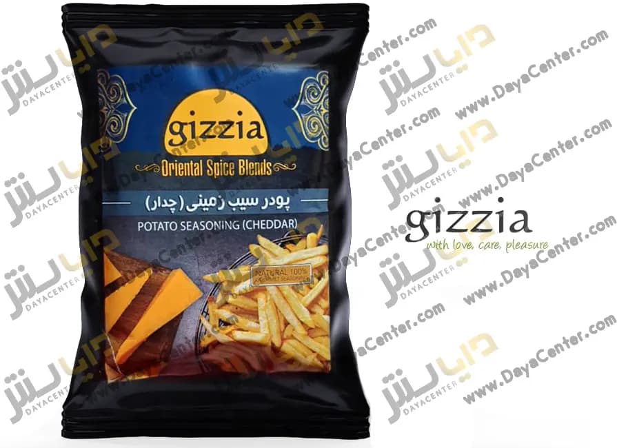 ادویه سیب زمینی چدار گیزیا