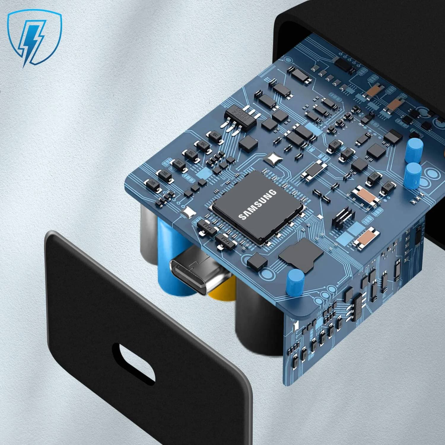 شارژر و کابل اصلی سامسونگ A12 Nacho ویتنام — تصویر ۵