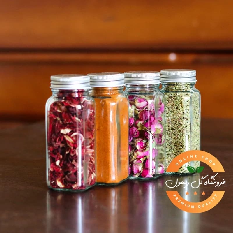 جا ادویه شیشه ای مک کارتی 12 سانت