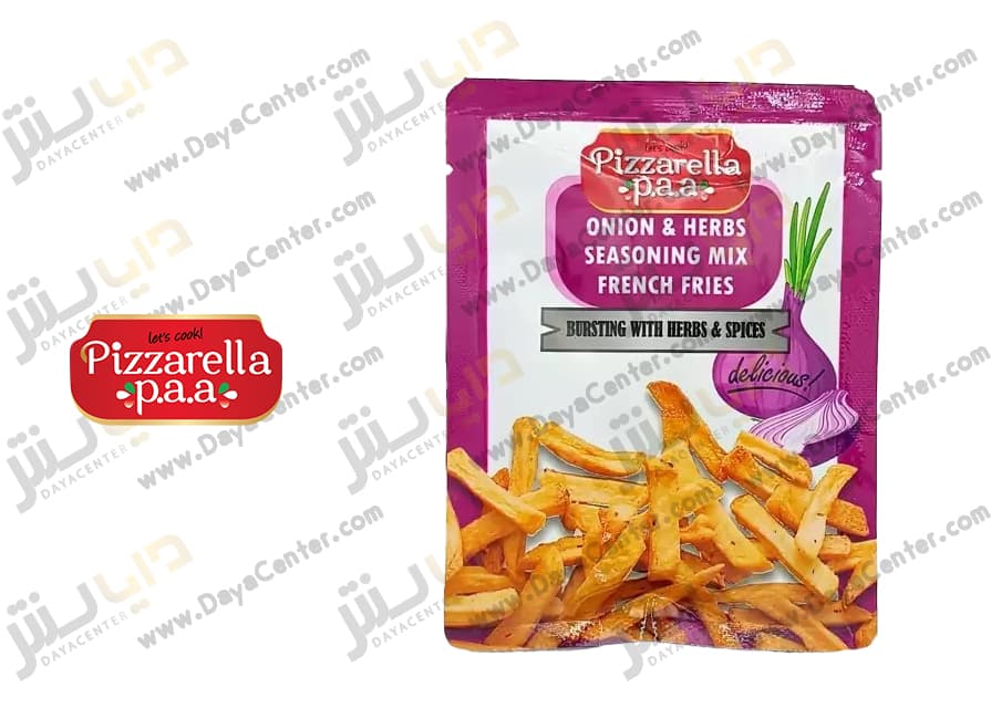 ادویه سیب زمینی پیاز و سبزیجات پیزارلا 60 گرمی
