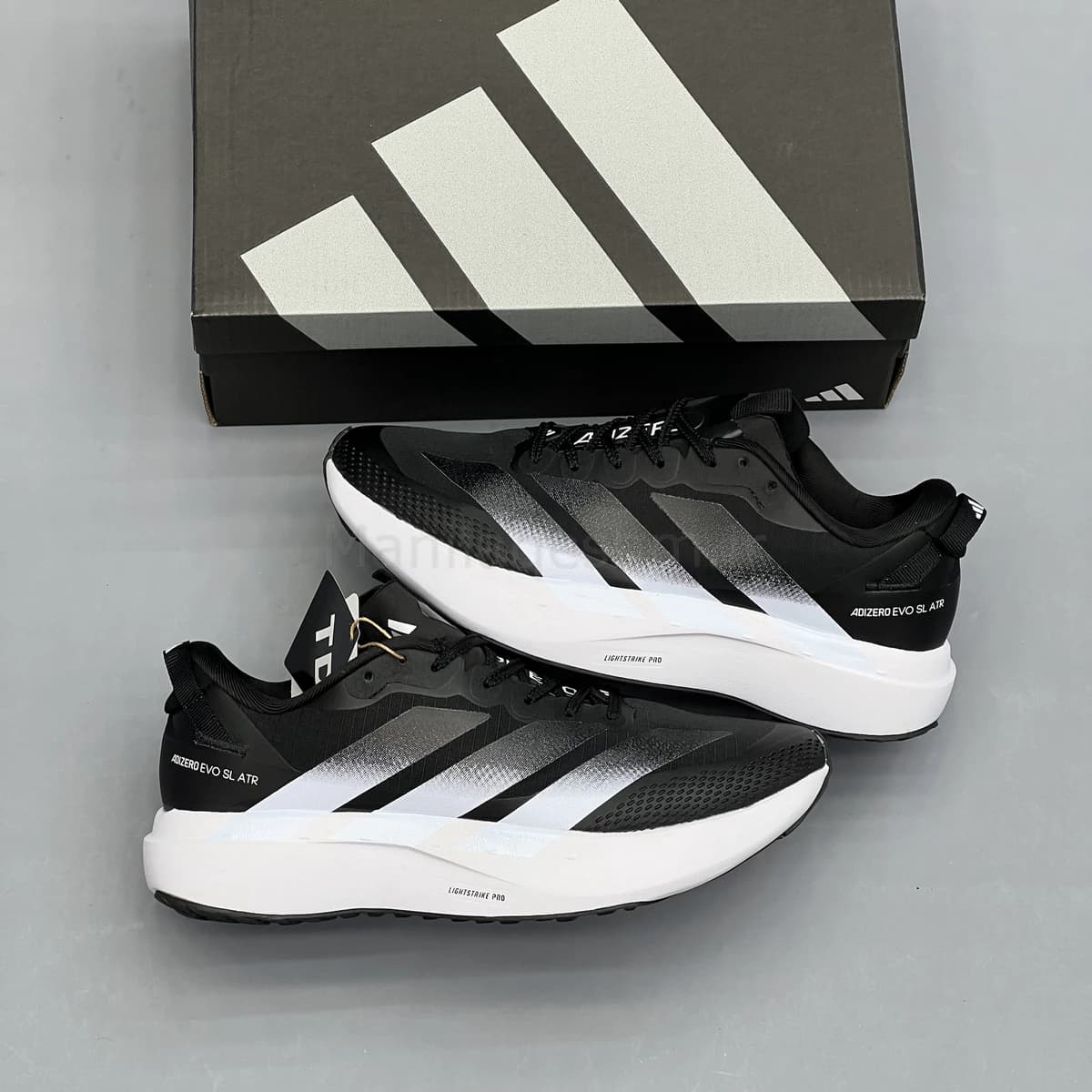 کفش آدیداس آدی زیرو مشکی سفید Adidas Adizero Evo SL ATR