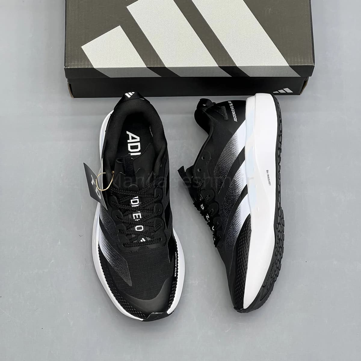 کفش آدیداس آدی زیرو مشکی سفید Adidas Adizero Evo SL ATR — تصویر ۲
