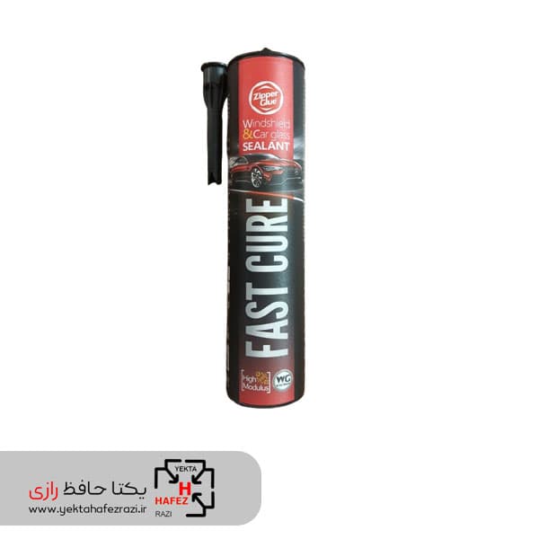 چسب سیلیکون مخصوص شیشه اتومبیل زیپر وزن 410 گرم